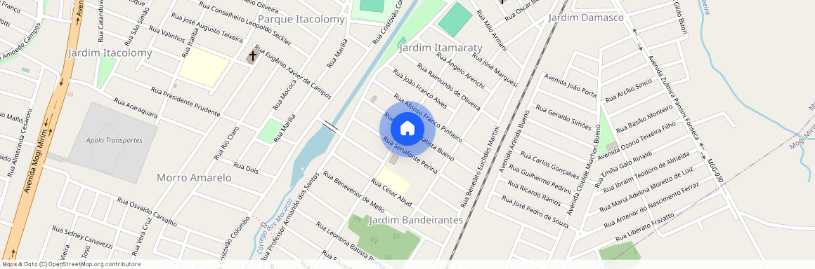 Rua Benedito Batista Bueno, 168, Jardim Itamaraty, Mogi Guaçu, São Paulo, 13843140