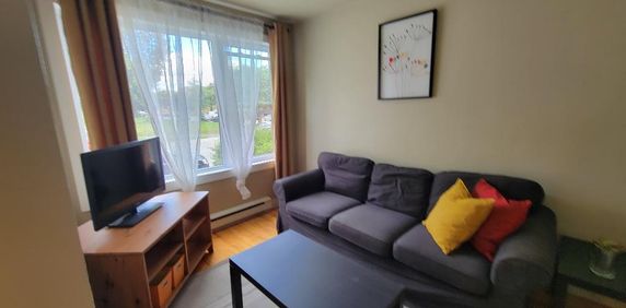 A LOUER magnifique 3 1/2 meublé avec jardin + stationnement - Photo 2