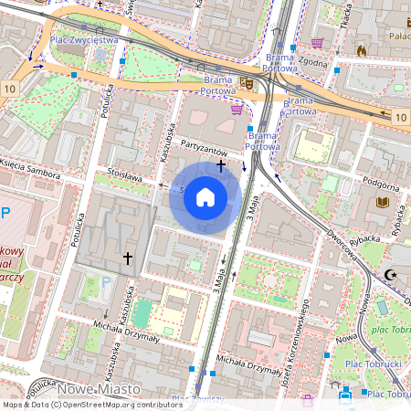 ul. Stoisława, Nowe Miasto, Śródmieście, Szczecin, zachodniopomorskie