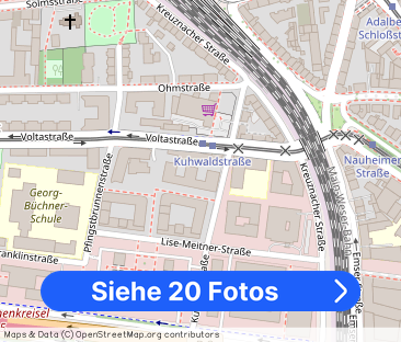 City-Residence: Modern möbliertes 1-Zimmer-Apartment in Bockenheim - Foto 1