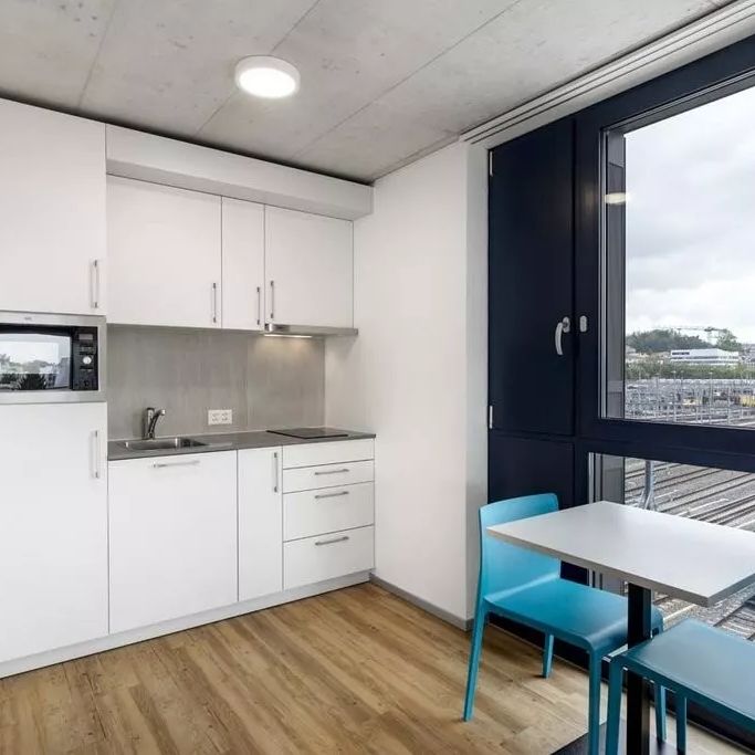 Studio dans résidence pour étudiants, proche de la Gare de Renens - Photo 1