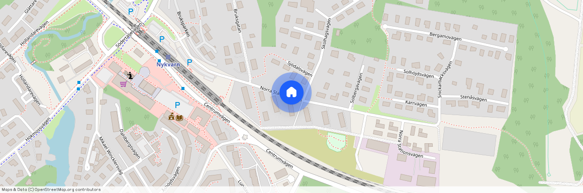 Norra Stationsvägen, Nykvarn