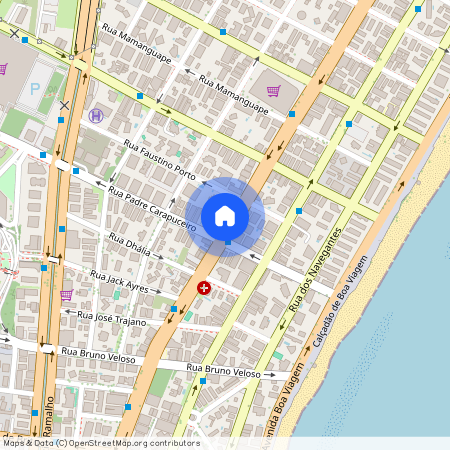 Av. Eng. Domingos Ferreira, 3420 - Ao lado da Drogaria SP, entrada Shopping Recife - Boa Viagem, Recife, Pernambuco, 51020-040