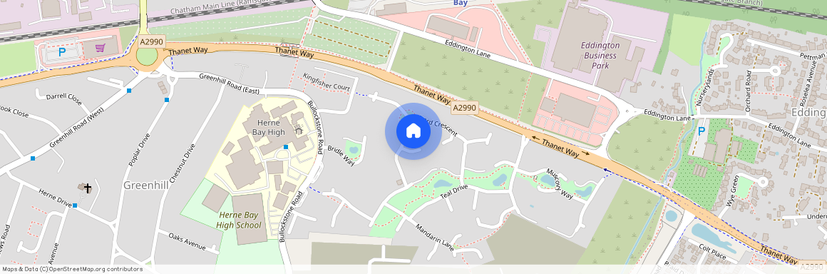 Pochard Crescent, Herne Bay