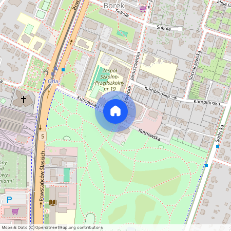 ul. Kutnowska, Borek, Krzyki, Wrocław, dolnośląskie