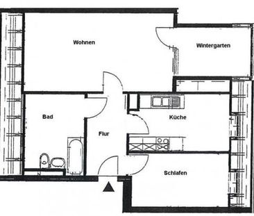 2 Zimmer-Dachgeschoß-Wohnung mit Wintergarten in Karow zu vermieten - Photo 4