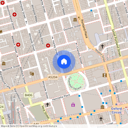 Queen Anne Street, Marylebone, W1G, London