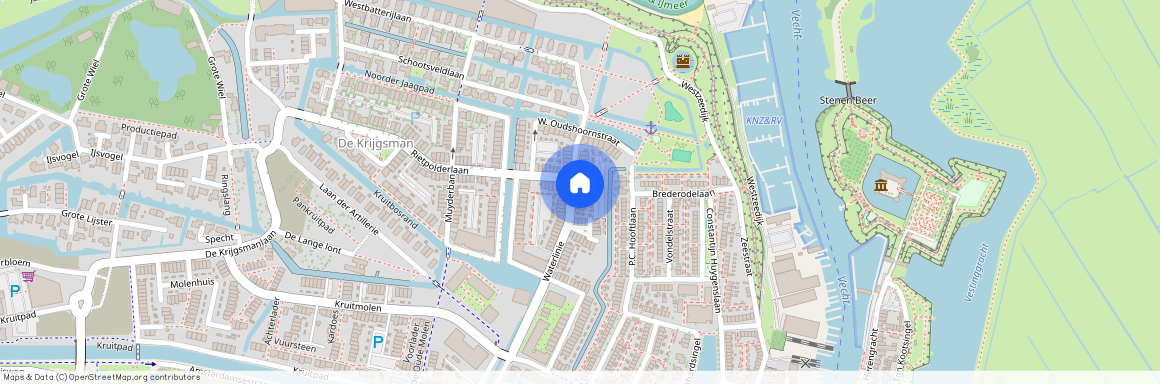 Waterlinie, 48, Noord-Holland, Muiden, 1398 DL