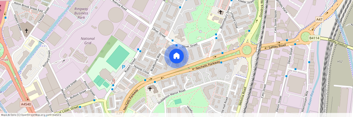 Denby Close, Birmingham B7