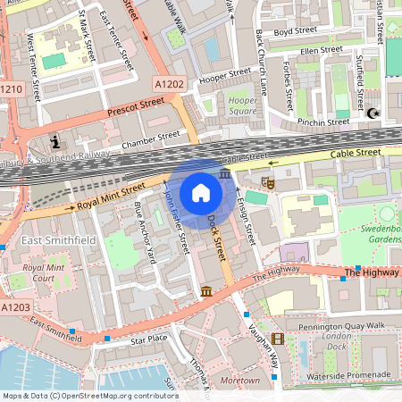 12 Dock Street, London, E1