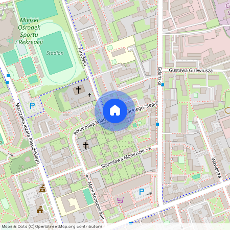 por. Władysława Świackiego "Sępa", Ełk