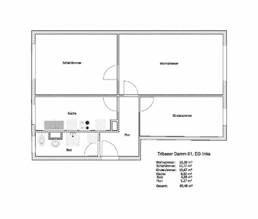 Frisch renovierte 3-Raumwohnung! - Foto 6