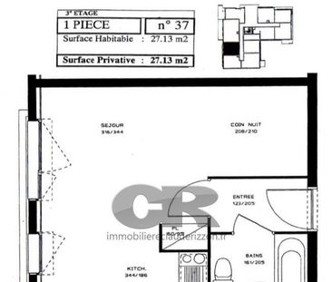 Location Appartement 1 pièce 27m² NANCY 54000 - Photo 1