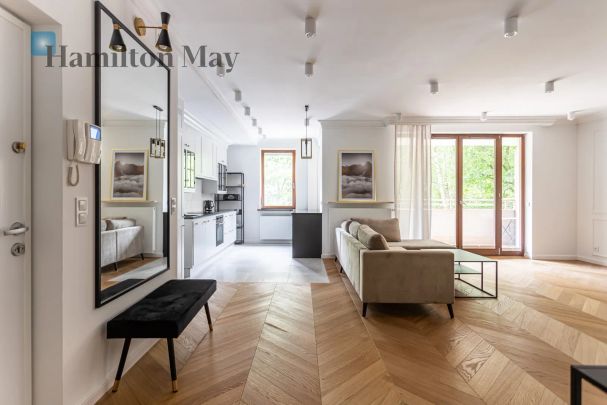 Wyjątkowy, czteropokojowy apartament w zielonej części Powiśla - Фото 1