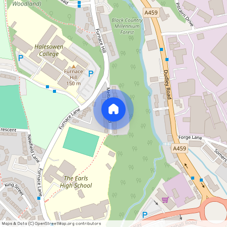 Melbourne Road, Halesowen, West Midlands, B63