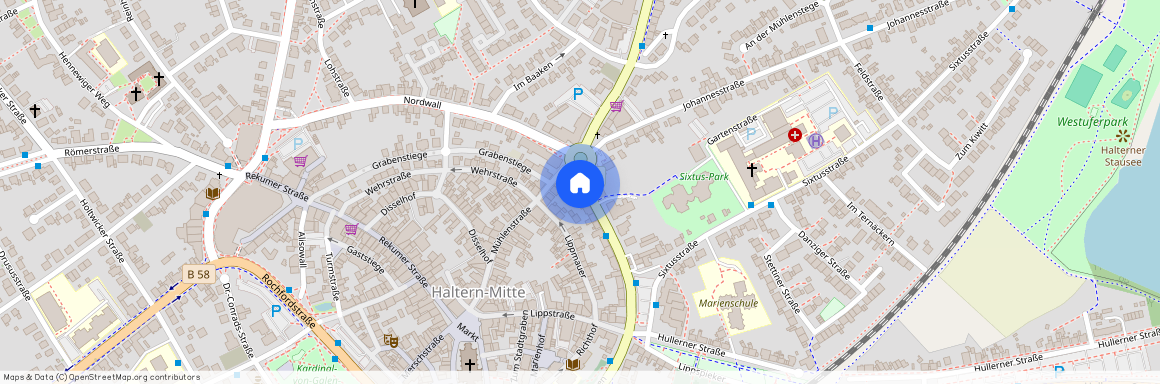 Schüttenwall 4, 45721 Nordrhein-Westfalen - Haltern am See