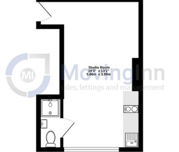 Studio to rent - Photo 5