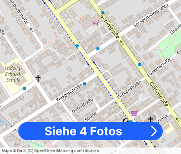 Neuwertige 2-Zimmer-OG-Wohnung mit Dachterrasse und EBK in Frankfur... - Foto 1