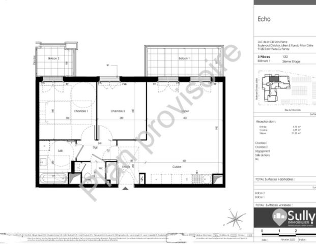 location Appartement T3 DE 63.22m² À SAINT PIERRE DU PERRAY - Photo 1