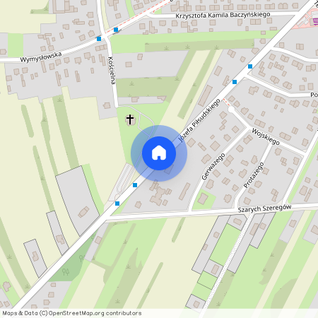 ul. Piłsudskiego, Radomsko, radomszczański, łódzkie