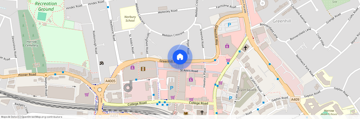 Greenhill Way Harrow HA1 1LE, Harrow