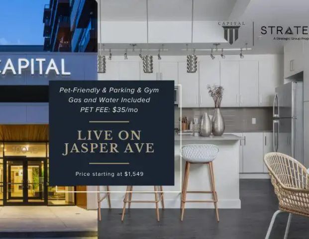 CAPITAL Apartments on Jasper Ave | 10043 108 Street NW, Edmonton - Photo 1