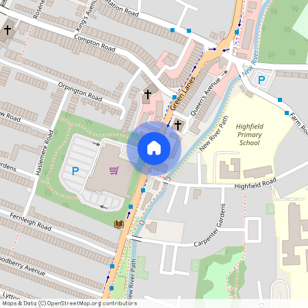 Green Lanes, Winchmore Hill N21 3RX