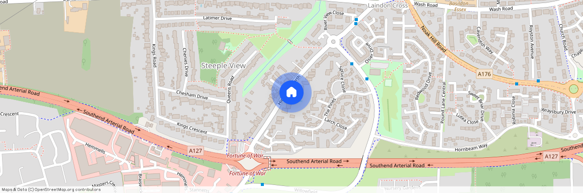 High Road North - Steeple View