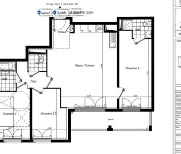 location Appartement T4 DE 77.64m² À MEAUX - Photo 1