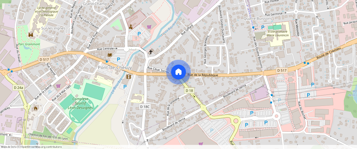 ISERE (38), - AUVERGNE-RHÔNE-ALPES, PONT DE CHERUY (38230)