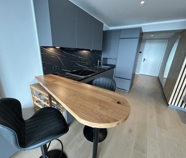 Möbliertes Apartment im 42. Stock mit Weitblick auf die Donau! Pool... - Photo 5