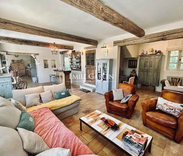 Luberon, Bonnieux, Mas à louer avec piscine - Photo 1