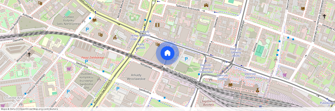 ul. Komandorska, Przedmieście Świdnickie, Stare Miasto, Wrocław, dolnośląskie