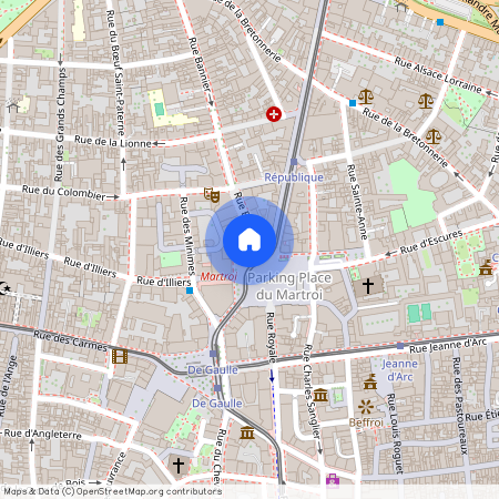 286 Faubourg Bannier - 1er étage G, Orléans France