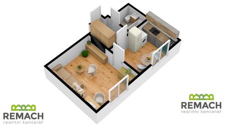 Pronájem bytu 1+1 31 m² - Fotografie 5