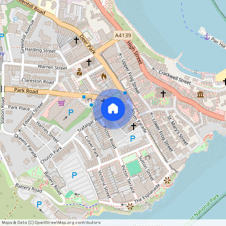 Trafalgar Road, Tenby, Pembrokeshire