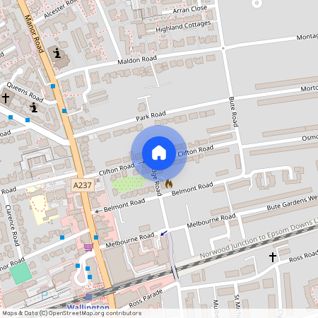 Clifton Road, Wallington, Surrey, SM6