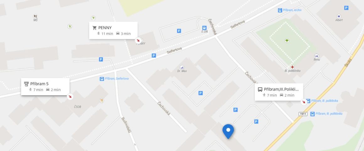 Pronájem bytu 2+1 47 m², Čechovská 68, Příbram - Fotografie 1