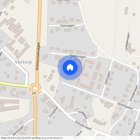 Tjädervägen 11 D, Våxtorp