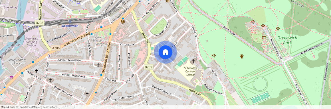 King George Street, London SE10