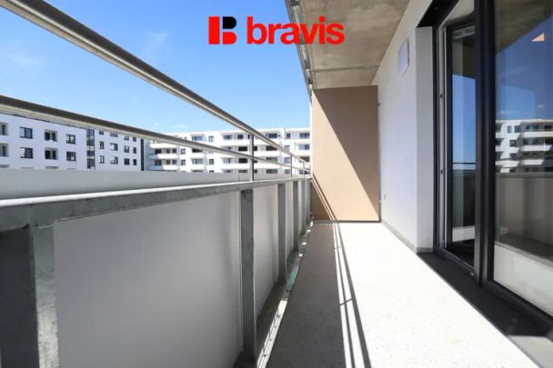 Pronájem novostavby bytu 1+kk 40 m - Fotografie 1