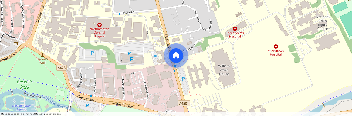 2 Bedroom Apartment to Rent in The Nurseries, Northampton, NN1