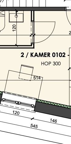 Cozy furnished student room in residence ROMY, Leuven - CURRENTLY UNDER RENOVATION - Foto 1