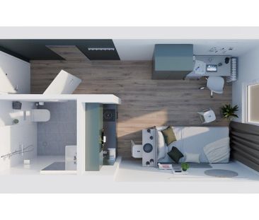 THE FIZZ Ludwigshafen - Mannheim – Vollmöblierte Single Apartments ... - Photo 5