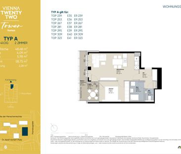 Urbaner Lifestyle – 2-Zi.-Erstbezug mit Rooftop Spa | TOWER HOMES - Foto 5