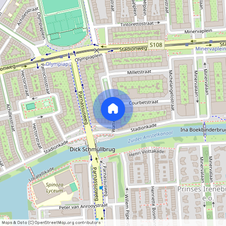 Apollobuurt, 1077 ZK, Watteaustraat, Amsterdam