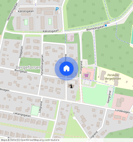 Rimogatan, Bergeforsen