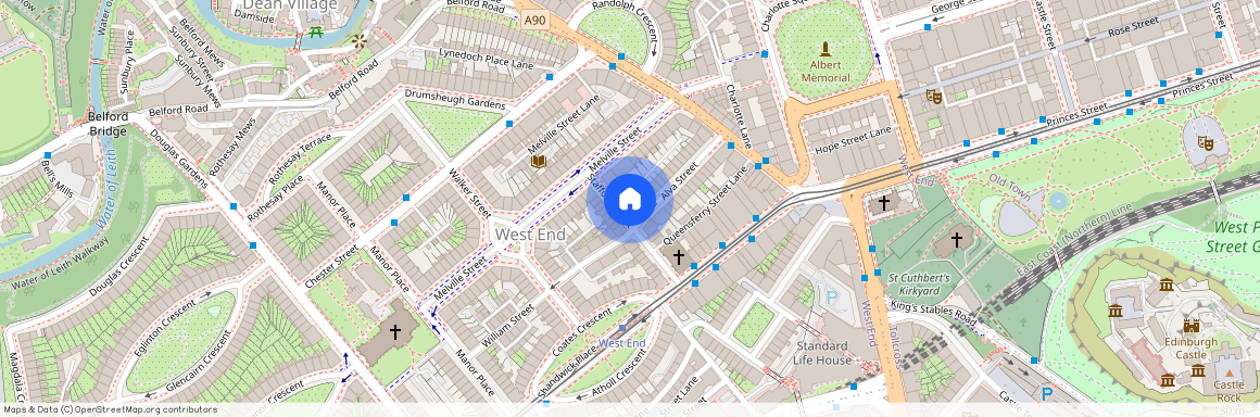 Flat 1, Edinburgh, 23 Stafford Street, EH3 7BJ, Midlothian