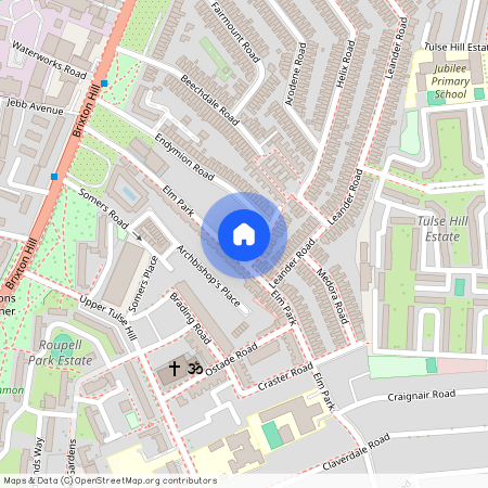 Elm Park, Bbrixton, Clapham, Herne Hill, Camberwell, Streatham, SW2