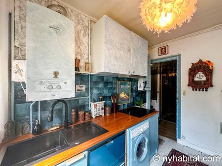 Logement à Paris, Location meublée - Studio avec Alcôve T1 - Denfert Rochereau, Montparnasse - Alésia (PA-1005) - Photo 3